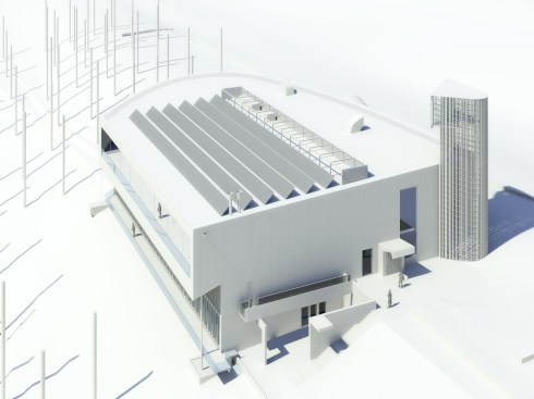 Finnish Nature Center Haltia, rendering
