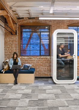 Phone Booth and Benching