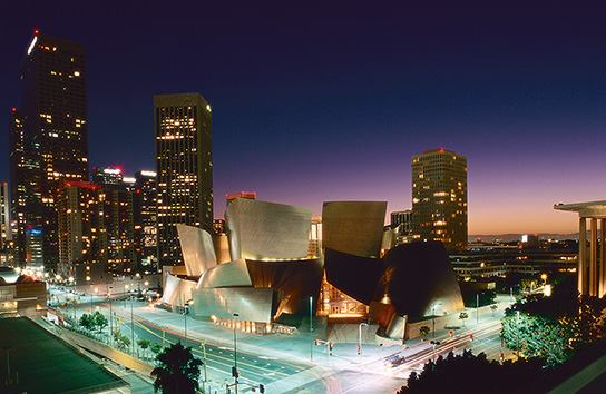 Walt Disney Concert Hall, Los Angeles.