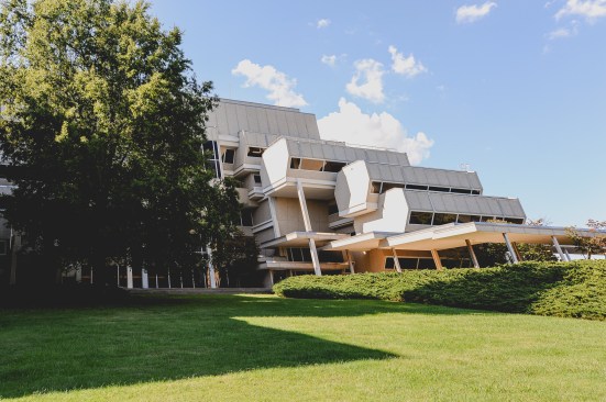 Paul Rudolph's Burroughs Wellcome Building, now being demolished
