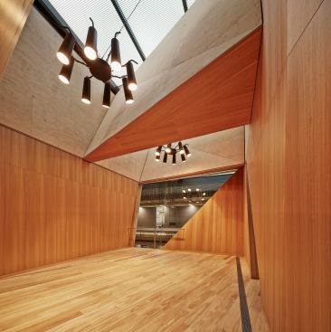 Inside the Suspended Studio.
