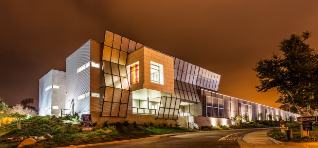 Safety Traing Center at Night