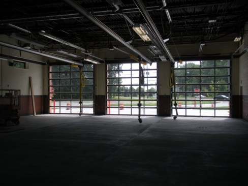 Inside View of Apparatus Bays
