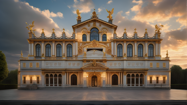 Donald J. Trump Presidential Library Design Proposal in Classical Style, ALTERNATIVE #
J