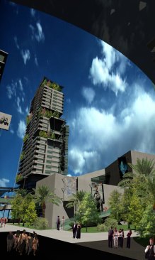 Service Apartments Tower with Retail