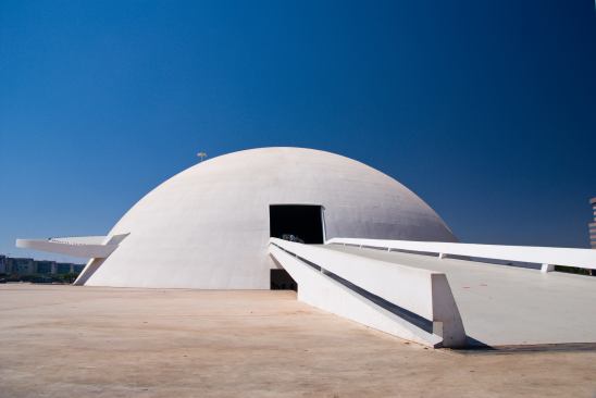 National Museum of the Republic, Brasília , Brazil, 1960.