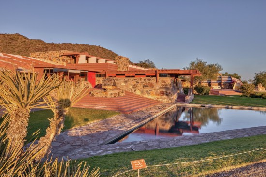 Taliesin West by Andrew Pielage, courtesy of Frank Lloyd Wright Foundation