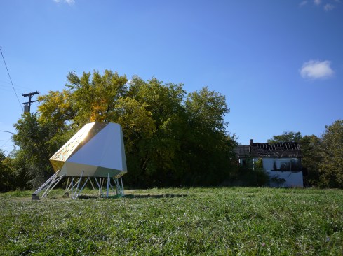 The Mothership is  DJ-booth to broadcast Detroit music and culture.