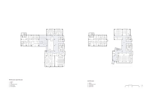 5th & typical floor plan