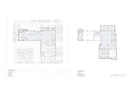 ground & 2nd floor plan
