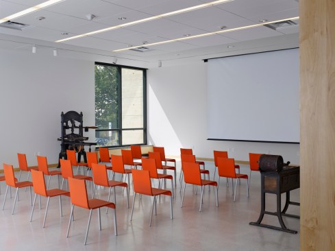 New classroom space allows educational and interactive programming at the museum.