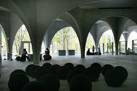 Tama Art University Library, Hachioji-shi, Tokyo, Japan.