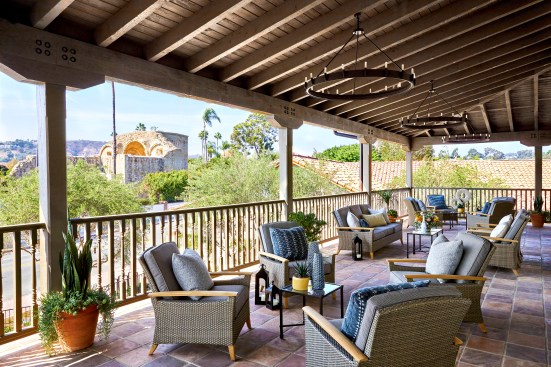 Inn at the Mission offers sweeping views of the historic San Juan Capistrano Mission.