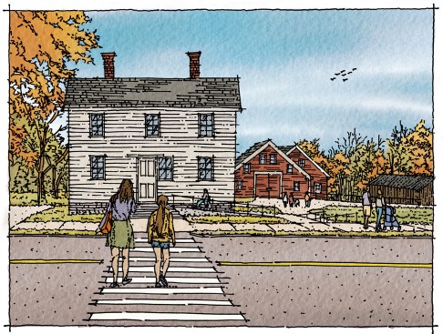 FIRST TRUSTEES’ OFFICE VISITOR CENTER FRONT