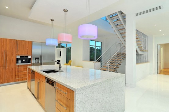 Open space great room.