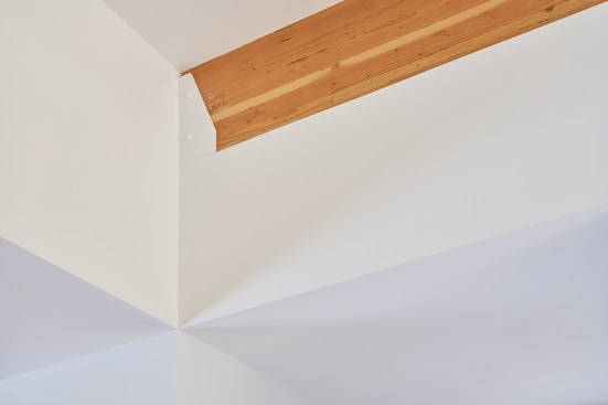 An interior detail showing precise and clean connections.