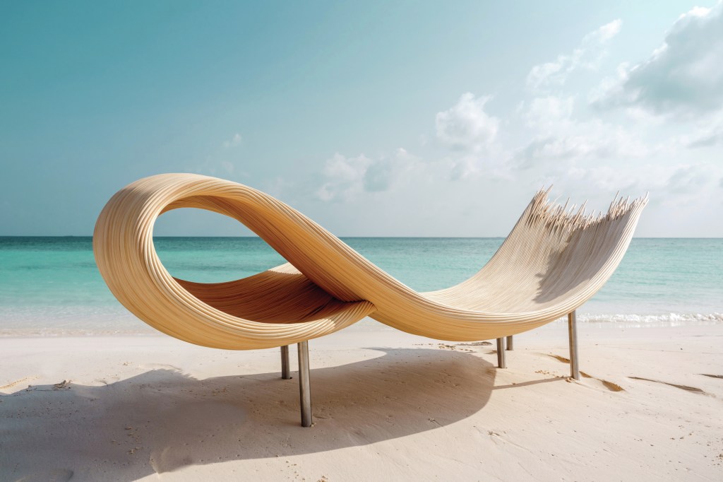 Wild Fibers Hammock by Aurélie Hoegy at Joali Maldives Imagi-nature festival