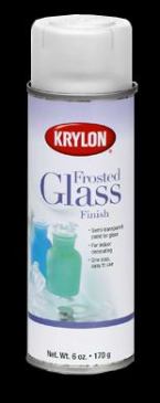  Regular flat glass is boring, but some architects have solved this problem by sandblasting or frosting their own and popping them into cabinet fronts and doors. Frosted glass spray creates a semi-transparent effect, and can be handled in three hours. 
www.krylon.com.