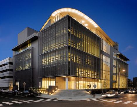 MIT Media Lab, Cambridge, Mass., by 2011 AIA Gold Medal winner Fumihiko Maki, Hon. FAIA, of Maki and Associates with Leers Weinzapfel Associates.