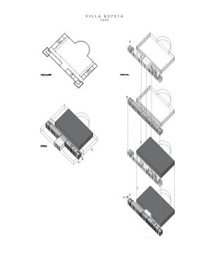 Villa Repeta Axonometric