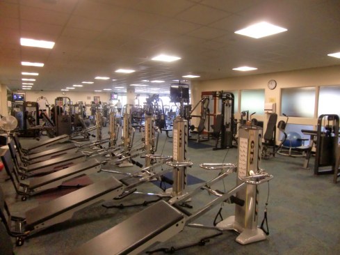 Weight machine area