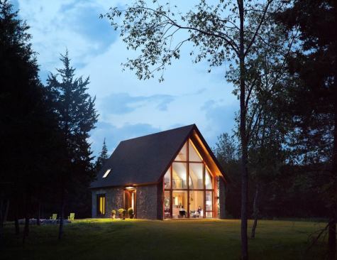 Dennis Wedlick, AIA, traced the genesis of his firm’s Hudson Passive House, located in New York’s Hudson Valley, to conversations he had with colleagues at Reinvention 2008.