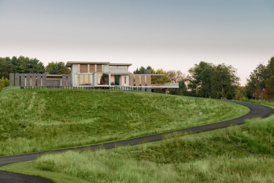 Walker Road modern design hilltop home