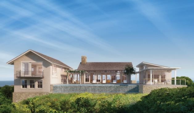 This Rhode Island house for developer Nick Downes of Aquidneck Fine Properties adroitly captures sea breezes and views, thanks to the permeability of Estes/Twombly Architects' design.