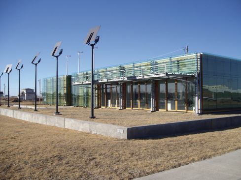 Among the new Greensburg buildings already completed is the 5.4.7 Arts Center