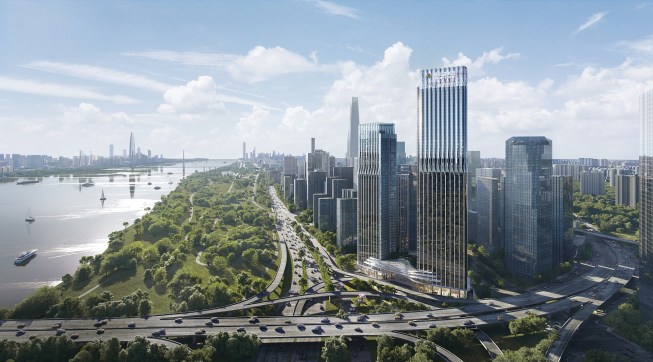 Overview of the project in daytime