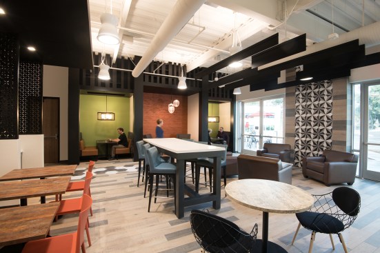 Mission Federal Credit Union Headquarters - Cafe and Break Room