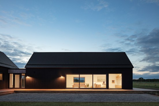 The living space from the outside.