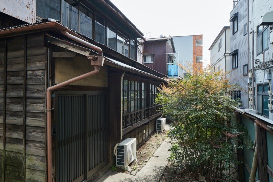View of the untouched exterior