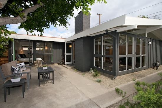 Cliff May, Development of ranch houses in Long Beach, Calif., 1953-54