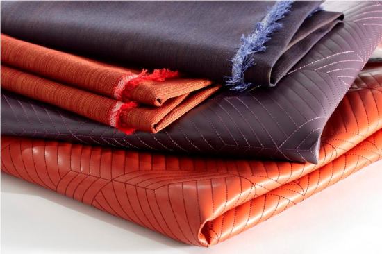 Founded in 1990 with a modest collection of eight patterns, 
Brentano Fabrics has grown into an internationally represented textile house. As part of its fall 2012 
Gallery collection, Brentano is launching 
Mythos (bottom) and 
Perspective (top). Made with 100 percent post-consumer recycled polyester, Mythos is a woven fabric finished with GreenShield—an eco-friendly, stain-resistant coating—and is suitable for use on seatbacks. Perspective is a bleach-cleanable, polyurethane upholstery and panel fabric offered in a palette of nine colors inspired by M.C. Escher. It is suitable for bench backs as well as lounge chairs. 
Read more.