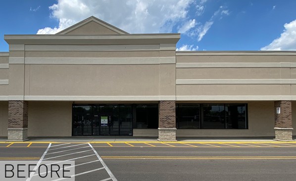 Before: Abandoned Retail