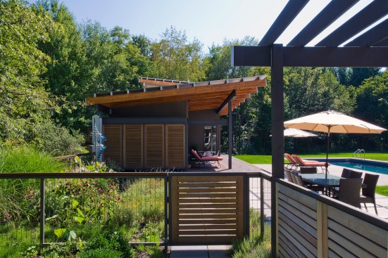 Nicholoas Clark Architects, Ltd., Baskes Pool House, Sawyer, MI