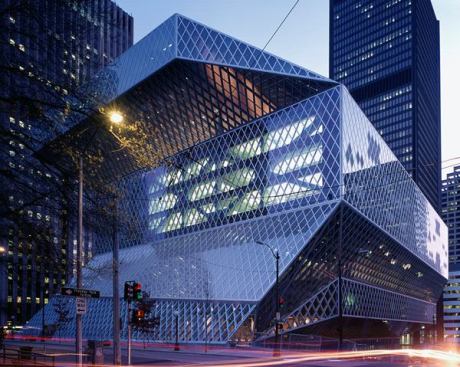 Seattle Central Library, Seattle, by OMA.
