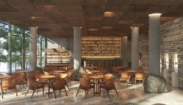 Idyllic Hotel - coffee and bar