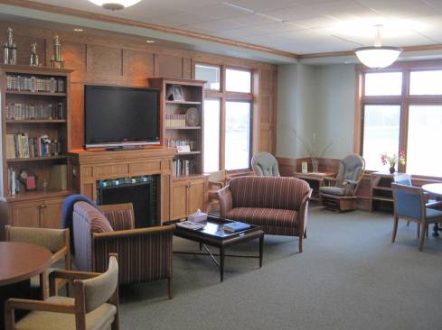 Interior of Senior Center Living Room