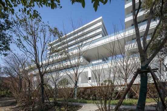 Close shot of the first floor