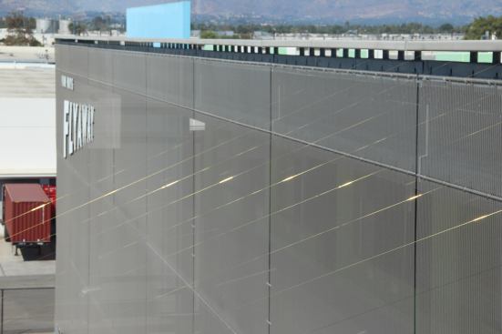 Installation at the AECOM-designed Van Nuys Flyaway.