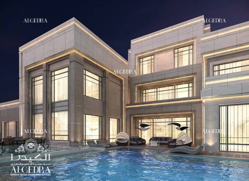 Luxury  villa exterior design