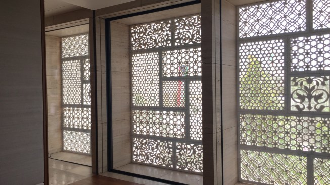 marble mashrabiya jali screen