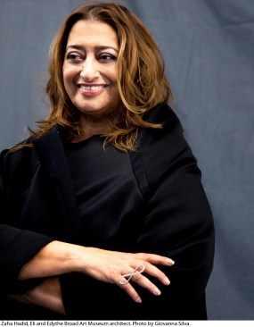 Zaha Hadid, Hon. FAIA.