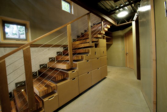 Interior Lower Stairway