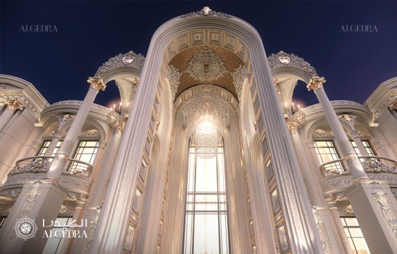 Palace entrance design