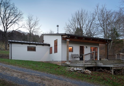 GriD Highland House_view from north dusk
