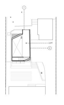 The loft floor plan.
