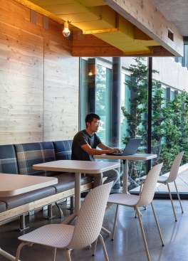 Intersection and Canteen at adidas Village 